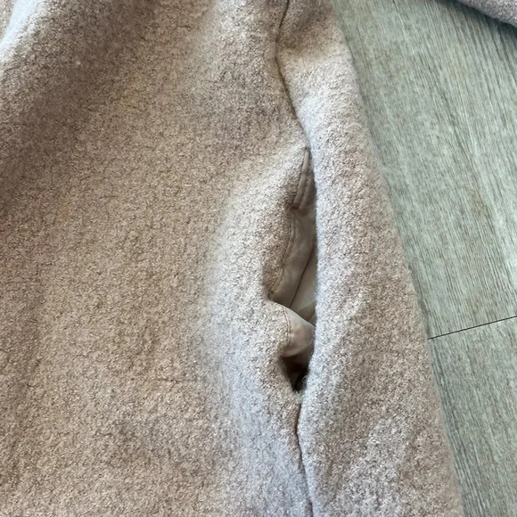 Womens Rachel Zoe Brown/Tan Wool Blend Cardigan Jacket - L - Picture 3 of 5